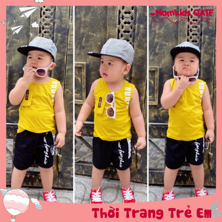 Bộ Đồ Trẻ Em Giá Tận Xưởng.Kiểu Dáng Dễ Thương Từ 7kg Đến 26kg-Có 4 Màu Namkidsqate