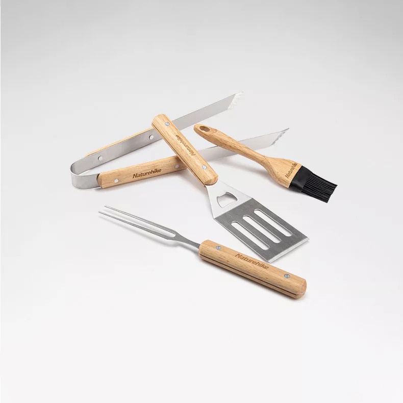 Bộ dụng cụ BBQ 4 trong 1 Glamping Naturehike NH20SK007