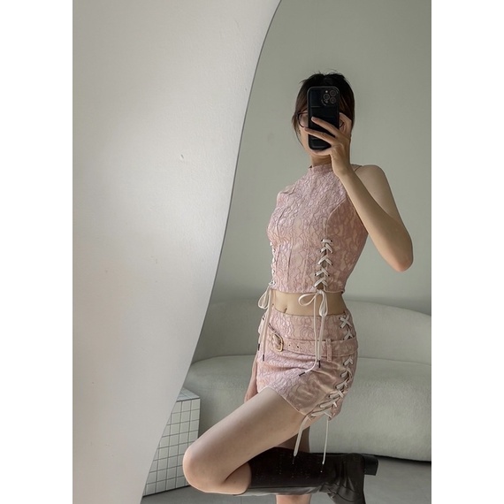 ÁO Và CHÂN VÁY LOUSIA SET