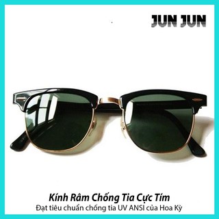 [TẶNG KÈM TÚI DA ĐỰNG KÍNH] Kính mát nam nữ mẫu hot huyền thoại RBclub3016, chống tia cực tím, chống tia UV