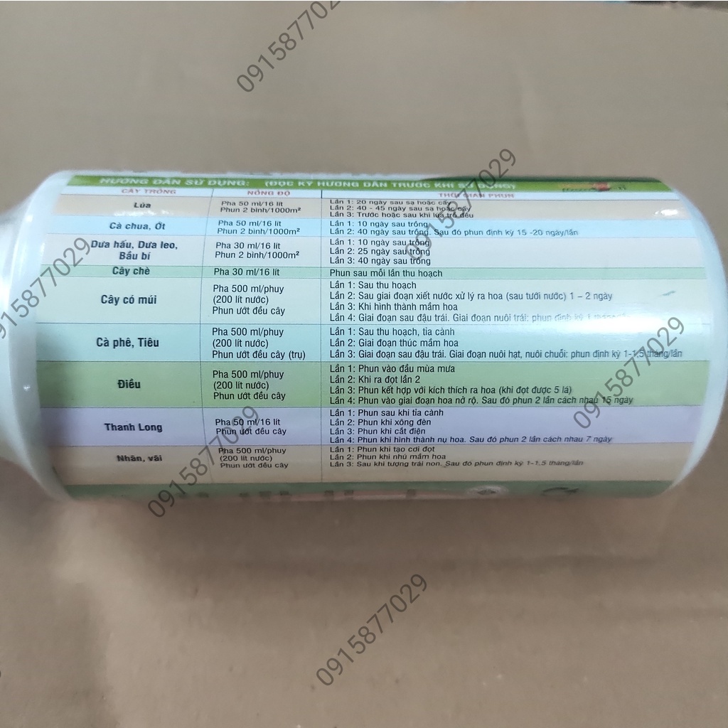 Phân bón lá cao cấp Boom-n Flower 500ml - Chính hãng Lộc Trời
