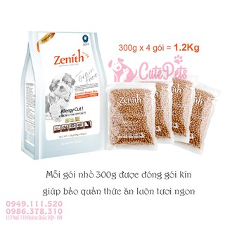 Thức ăn hạt mềm Zenith Small 300g Vị cừu cho chó nhỏ Nhập khẩu Hàn Quốc - Cutepets