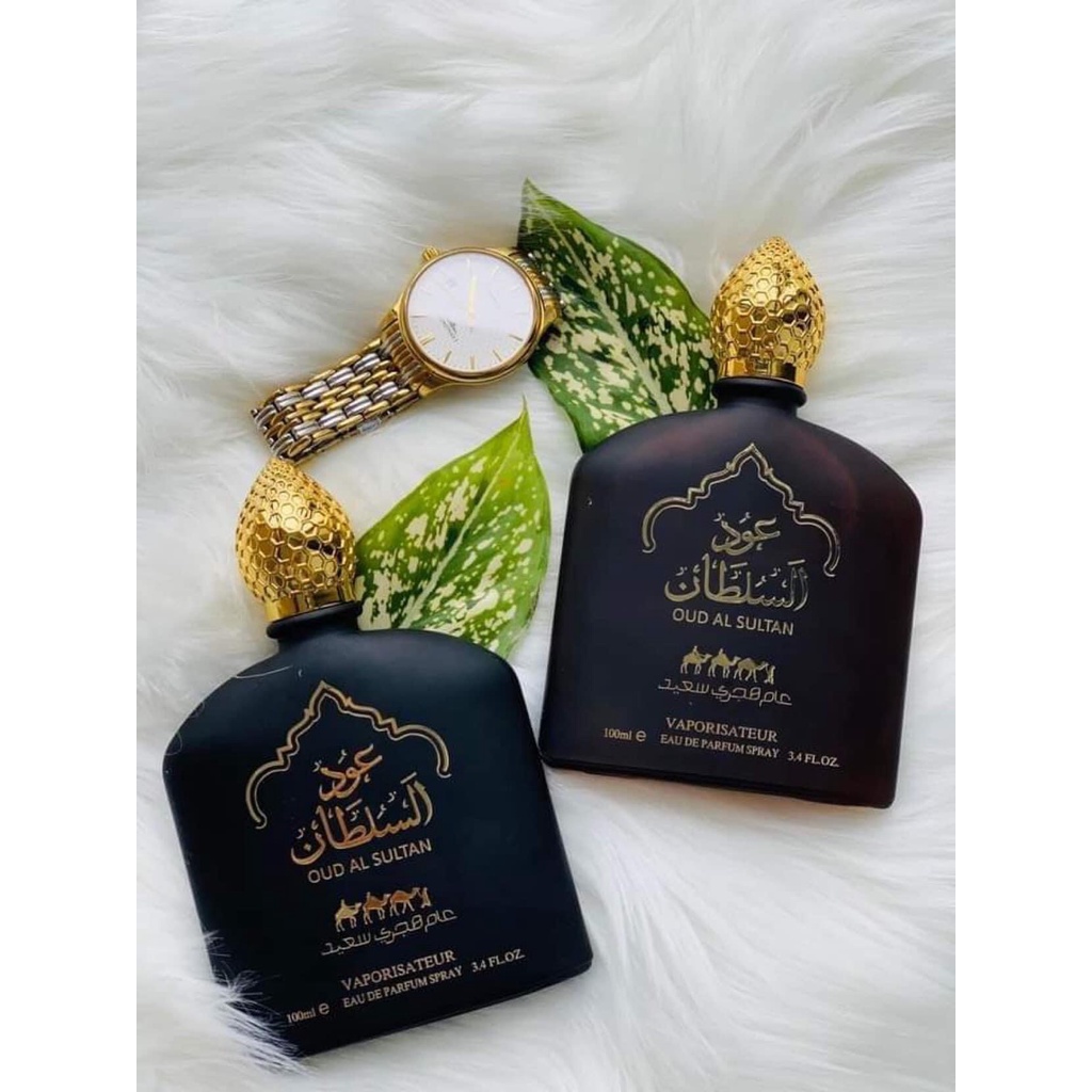 Nước Hoa Nam Thơm Lâu Dubai Oud Al Sultan 100ml Mùi Thơm Nam Tính