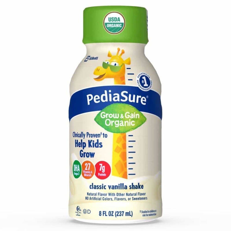 Thùng 24 chai sữa Pediasure Grow & Gain Organic 237ml