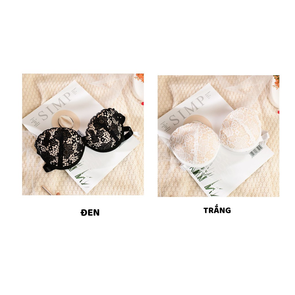 Áo Lót Nữ ❤️FREESHIP❤️ Áo Ngực Nữ đệm tim phối họa tiết ren hoa có gọng quyến rũ điệu đà mã AL39 | BigBuy360 - bigbuy360.vn