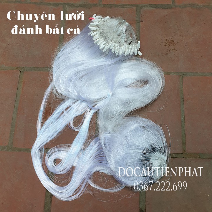 Cần câu cá ❤️FREE SHIP❤️ lưới đánh cá ba màn sợi thái mắt 12cm cao 1m2 dài 80m ,đảm bảo rẻ nhất