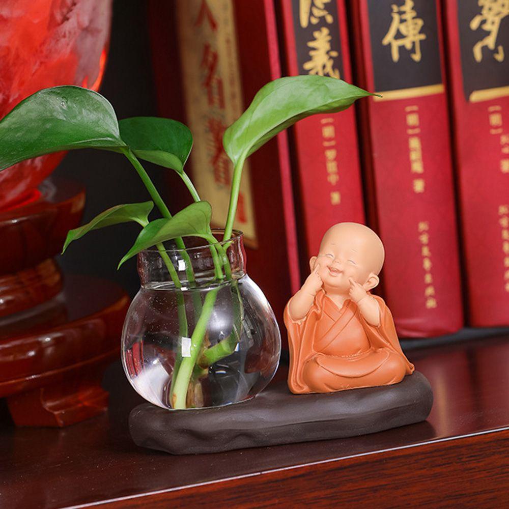 Chậu Hoa Thủy Canh Nhỏ Dùng Trang Trí Phòng Khách