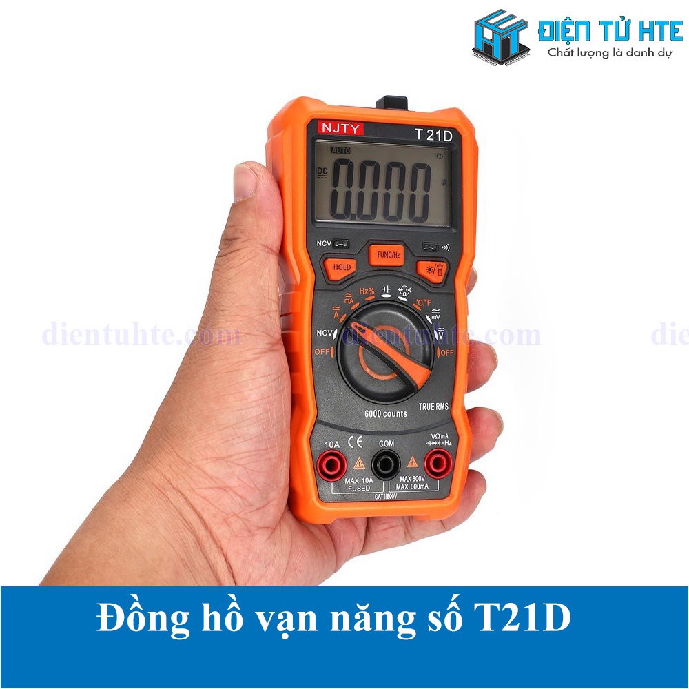 Đồng hồ vạn năng số NJTY T21A T21D T21E