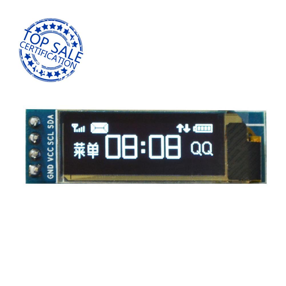 Mô đun hiển thị màn hình OLED xanh IC I2C 0.91" inch 128x32 cho PIC E1J8