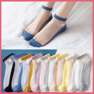 Tất nữ/ vớ nữ lưới mỏng hoa cúc dễ thương hót nhất 2020