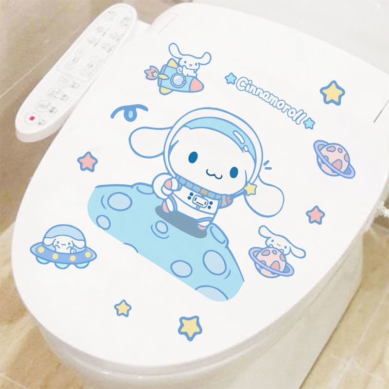 Sticker Pvc Dán Tường Chống Nước In Hình Cinnamoroll Dễ Thương Thời Trang 2022