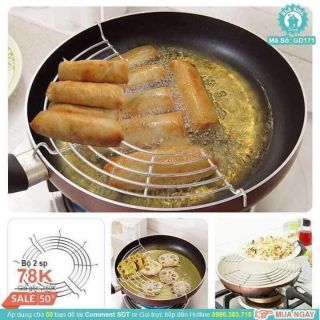 Vỉ gác chảo róc mỡ