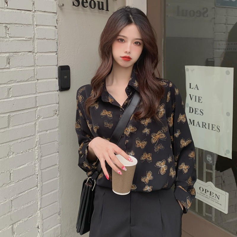 Sơ mi Bướm đen vàng | 11 HIN