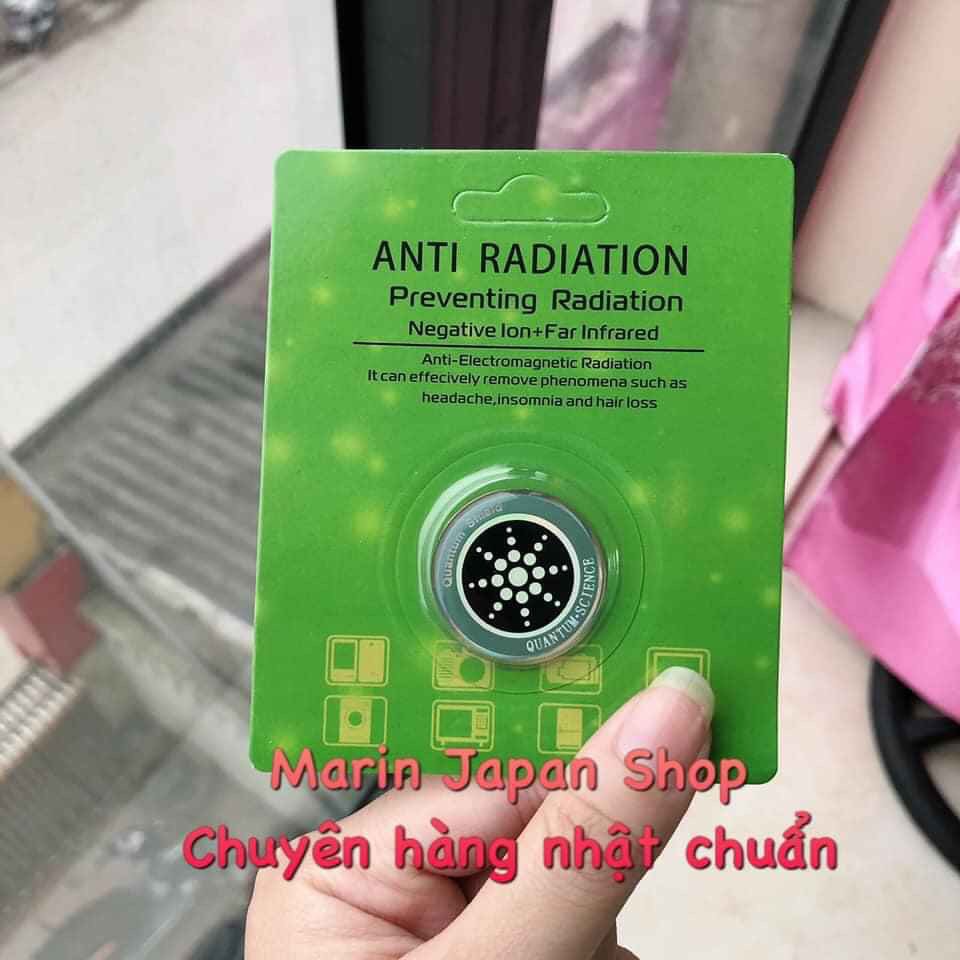 Sản phẩm miếng dán ngăn cản bức xạ điện từ , triệt sóng giúp chống teo não, giúp tiết kiệm năng lượng Nhật Bản