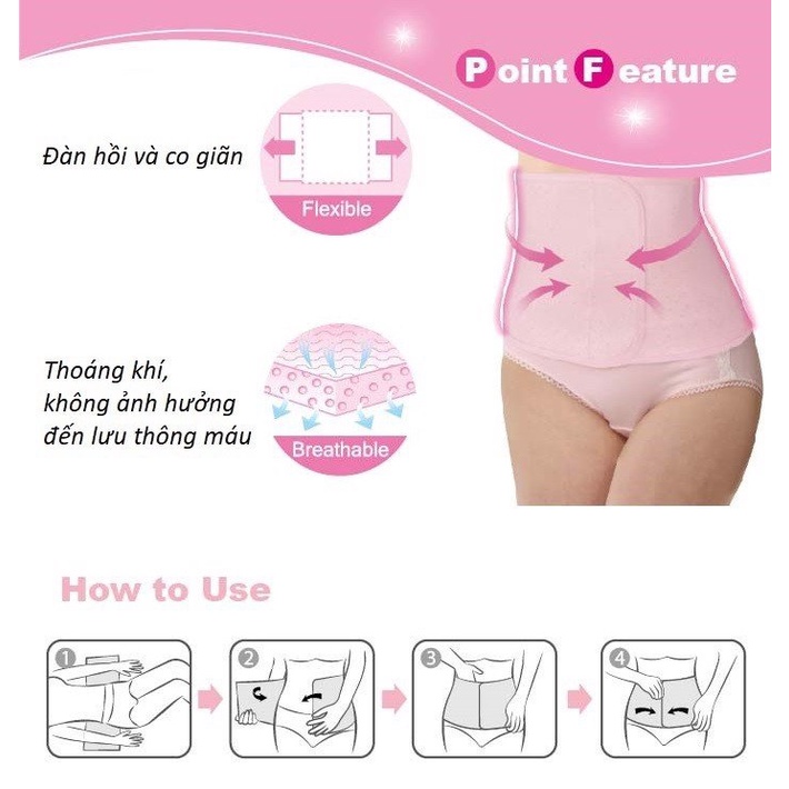 Đai đỡ bụng bà bầu Kuku S7504