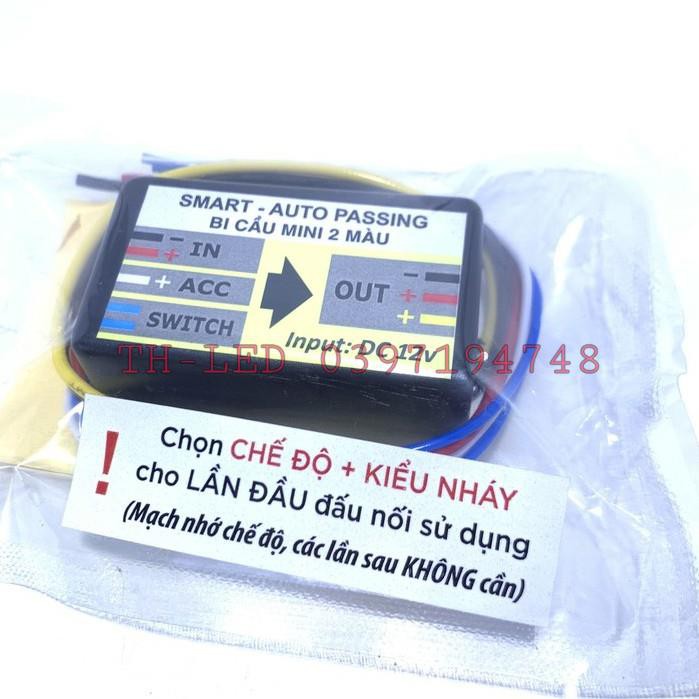 Mạch Auto Pasing 10 Chế Độ Cho Trợ sáng mini 2 màu - Kèm Hướng Dẫn