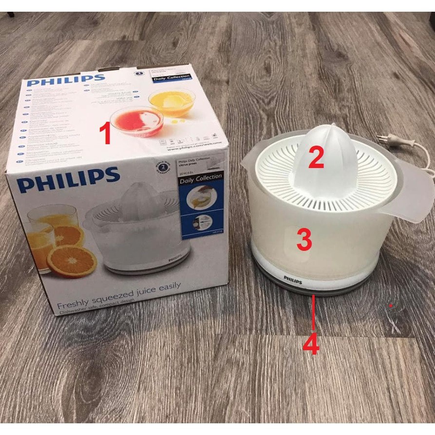 Phụ kiện tách lẻ Máy Vắt Cam Philip  HR2738 - Hàng chính hãng