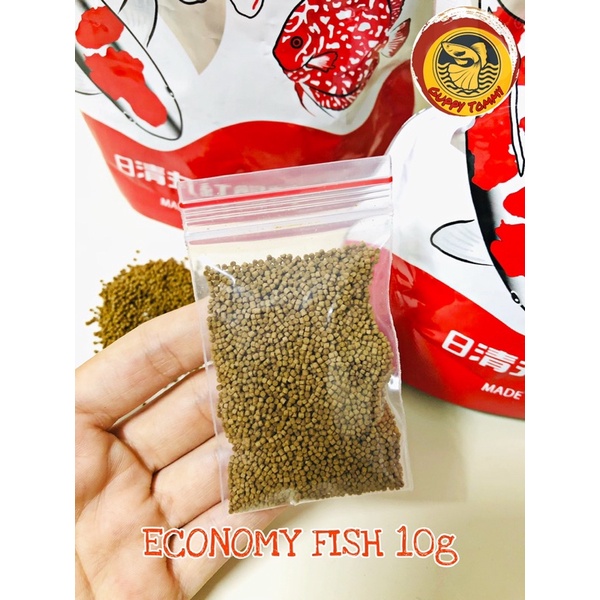 Thức ăn cá Mizuho Economy 500g cám Nhật cho cá vàng- Hạt cám chìm