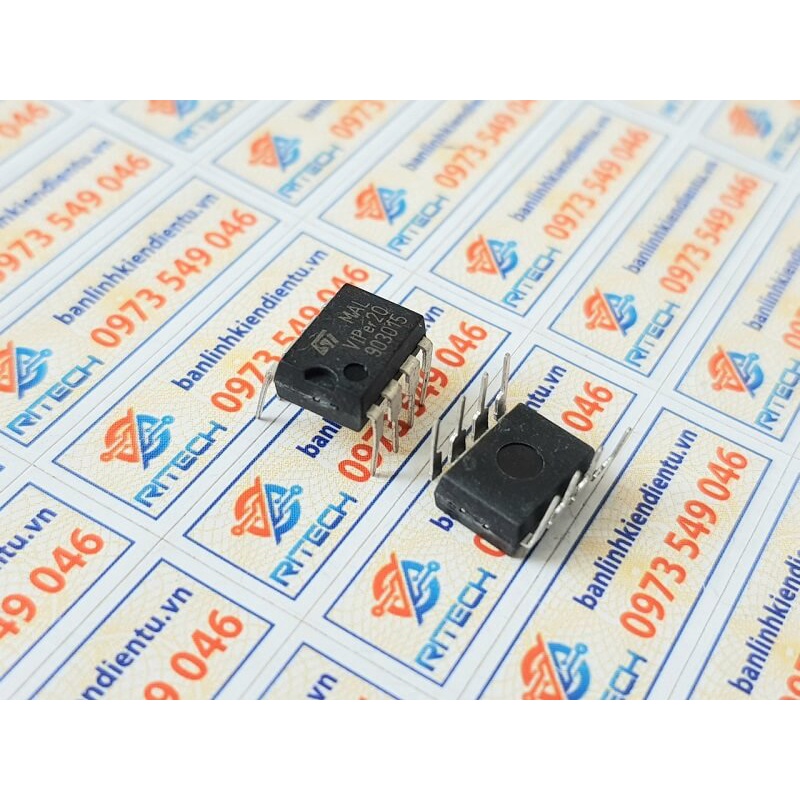 [Combo 5 con] VIPER20, VIPER20A IC nguồn DIP-8