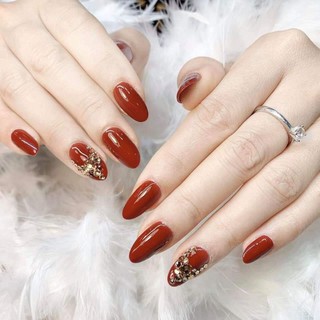 bộ 24 móng tay giả kèm keo