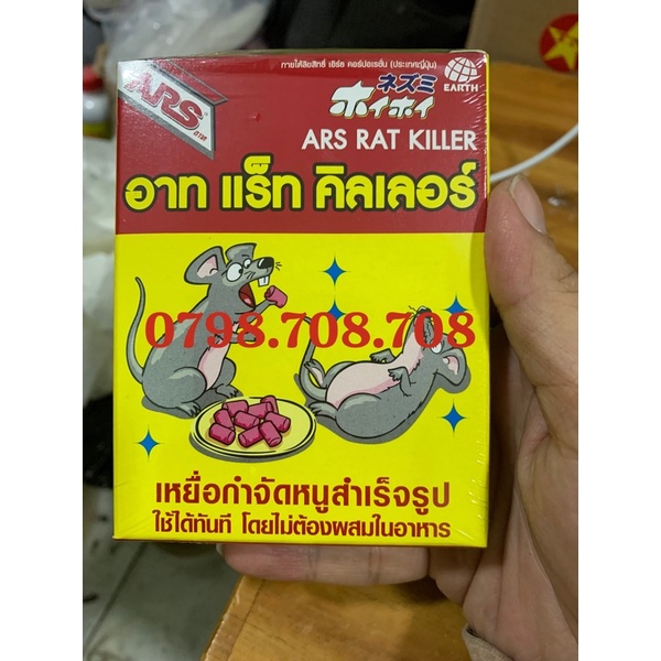 Thuốc diệt chuột Ars thái lan 1 hộp 80g