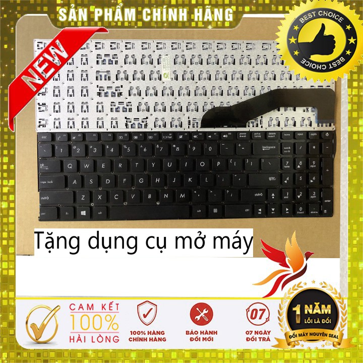 [Mã ELFLASH3 hoàn 10K xu đơn 20K] Bàn phím laptop Asus X540 X540L X540LA