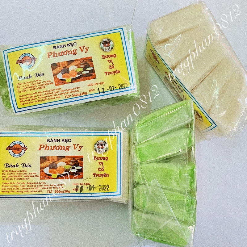 Bánh dẻo chay hương vị cổ truyền (lốc 5 chiếc)