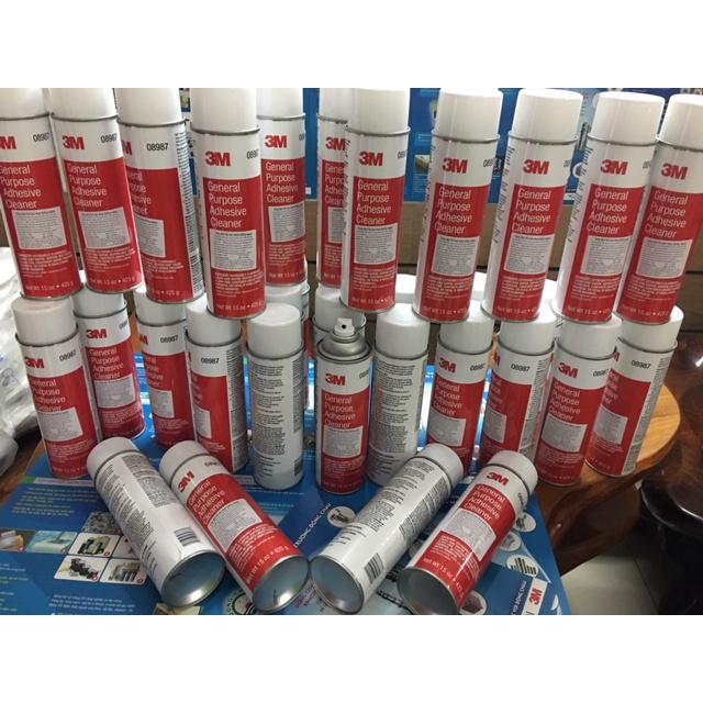 Chai xịt tẩy nhựa đường, tẩy keo bám trên xe ô tô - xe máy 3M 08987 - Hàng nhập khẩu Mỹ