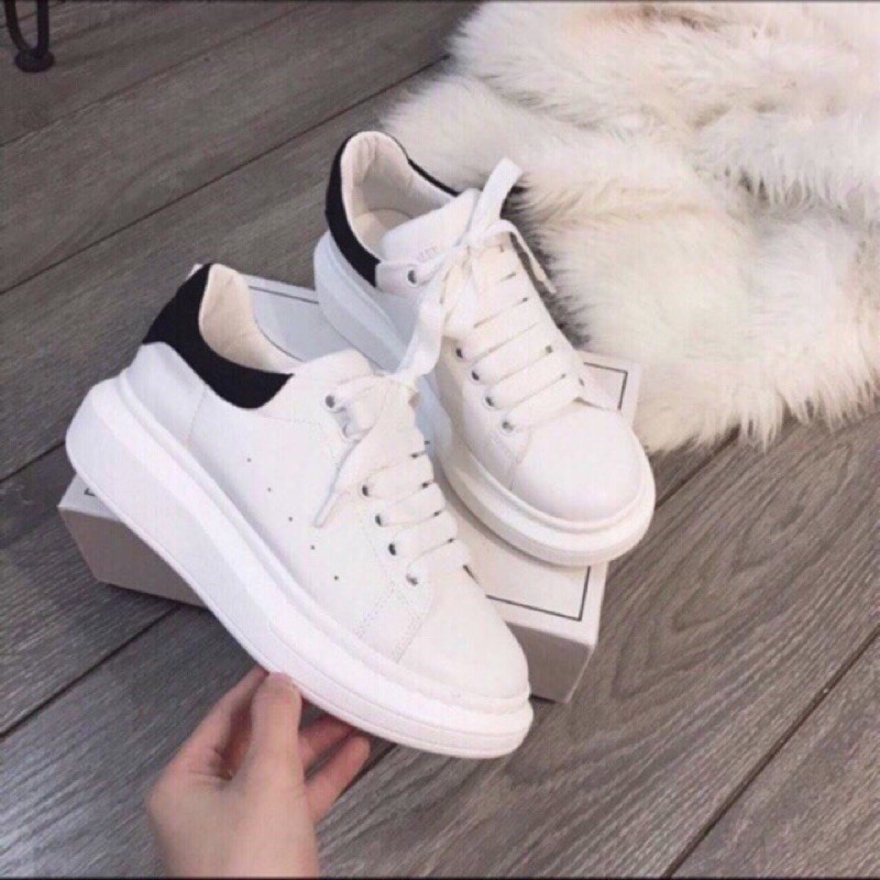 [Chuyên Sỉ] Giày Thể Thao Sneaker MCQ Gót Đen Nam Nữ Đẹp 2020 Full Size 38 Đến 43 | BigBuy360 - bigbuy360.vn