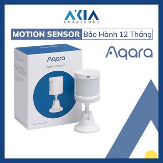 Cảm Biến Chuyển Động Aqara - Phát hiện chuyển động con người, Tạo tự động bật tắt đèn hoặc báo động, Tương thích HomeKit