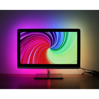 Đèn LED Ambilight dán màn hình 3 cạnh( Có Music rainbow)