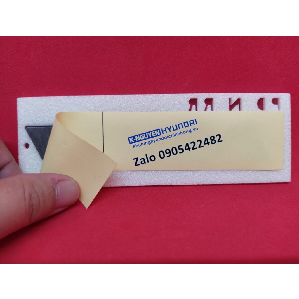 Logo chữ "Nline" dán xe Hyundai - Mã số: 86311G3700