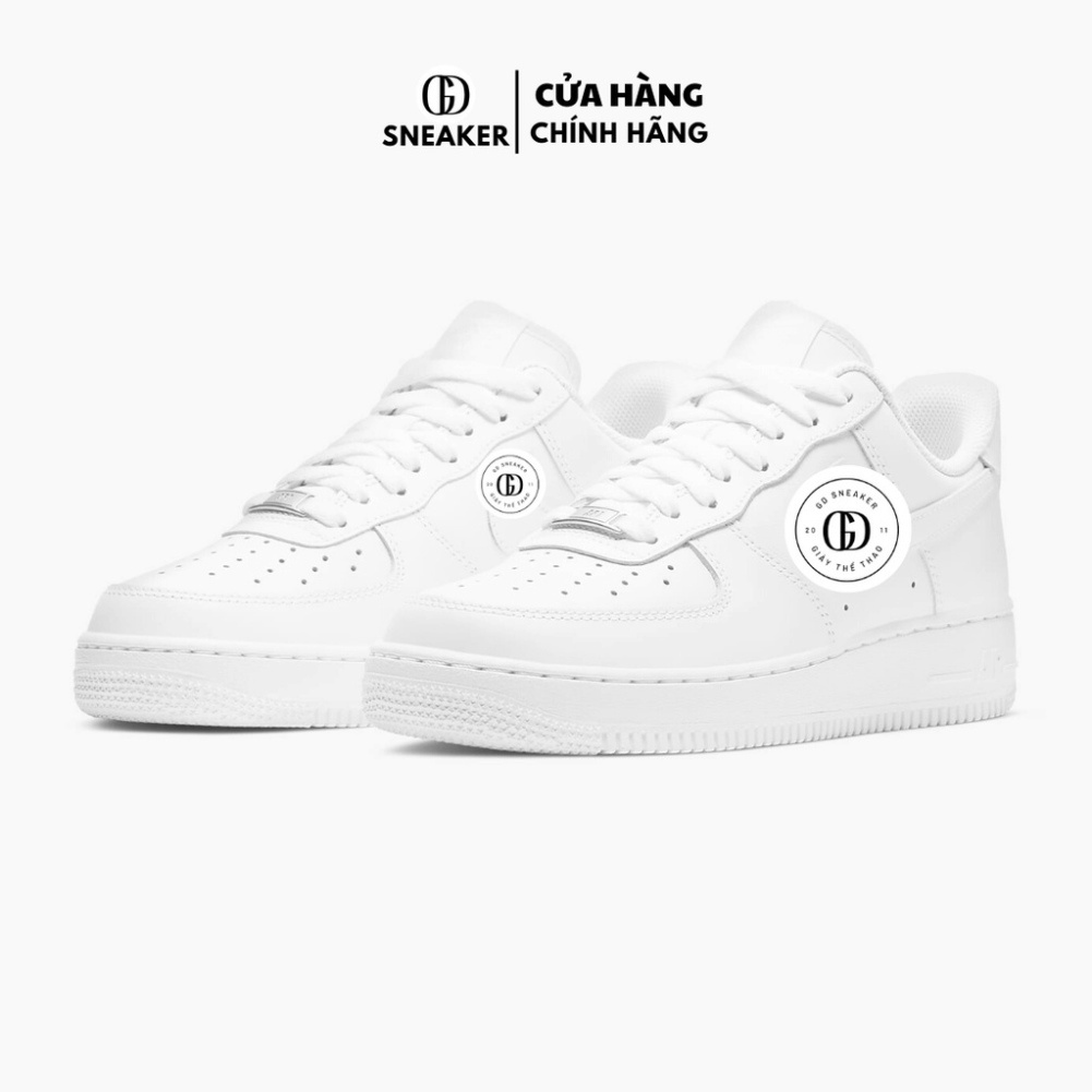 GIÀY THỂ THAO NAM NỮ AF1 TRẮNG, GIÀY SNEAKER AF CỔ THẤP gd sneaker1111