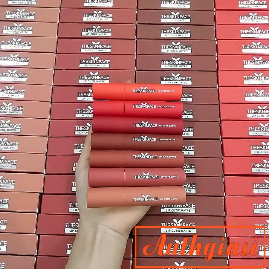 Son kem The Skin Face siêu lì siêu mịn không khô môi | BigBuy360 - bigbuy360.vn