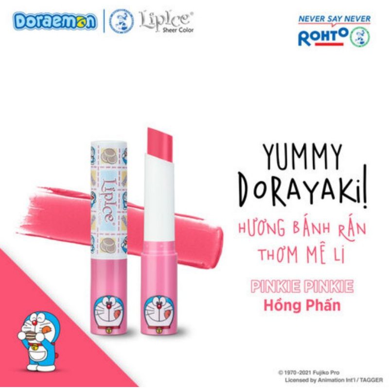 Son dưỡng có màu tự nhiên LipIce Sheer Color x Doraemon