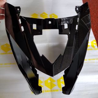 Ốp chóa đèn trước chính hãng Suzuki Satria Fi - Raider Fi - Màu đen bóng
