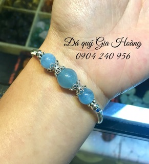Vòng đá phong thuỷ Aquamarine