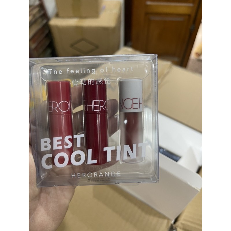 Sét 3 cây son kem lì BEST WARM & COOL TINT | BigBuy360 - bigbuy360.vn
