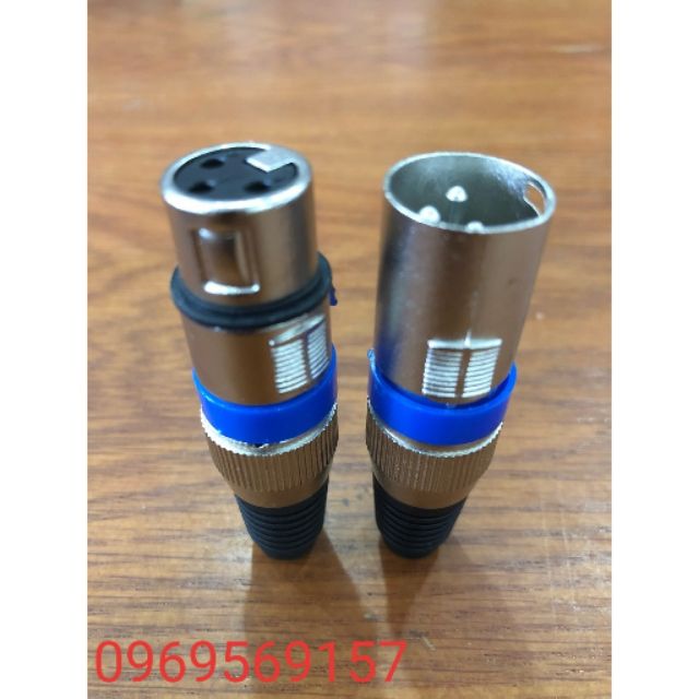 Cặp Jack CANON Đực Cái Viền xanh cho các bác thợ hàn dây