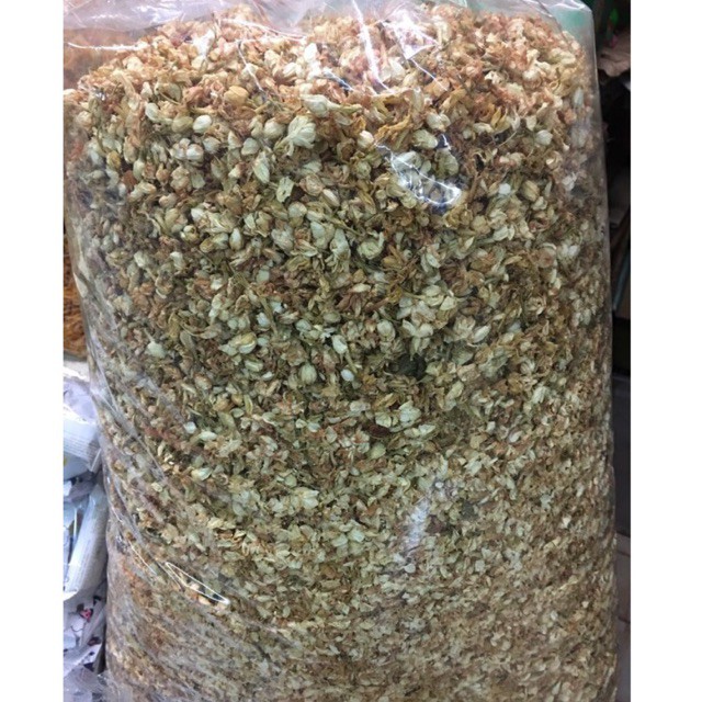 Trà hoa lài (hoa nhài)sấy khô trắng đẹp thơm 1kg