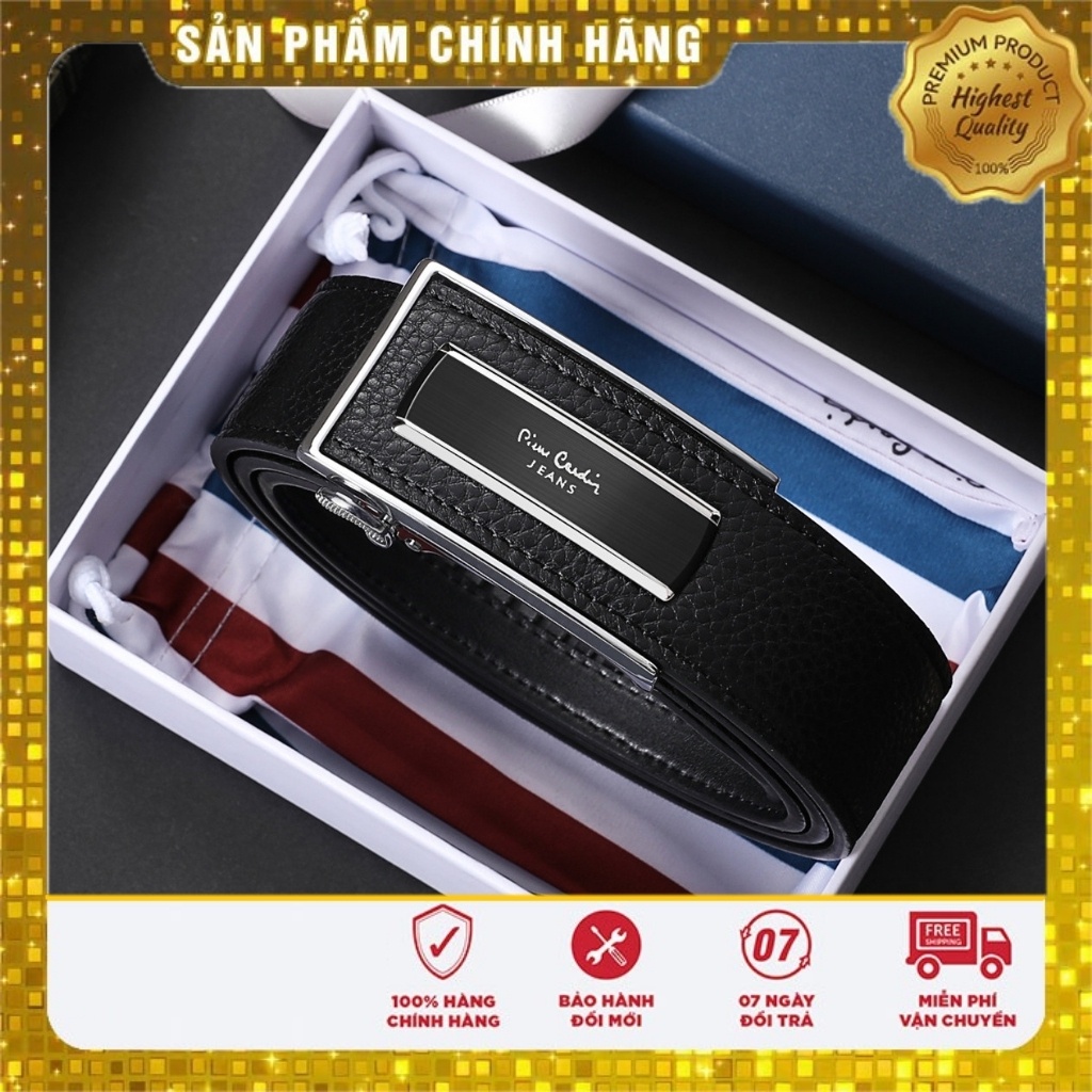 [Chính Hãng] Thắt Lưng Nam Pierre Cardin Da Bò