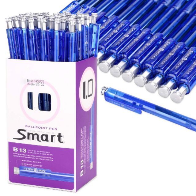 [ĐỔ BUÔN] Hộp Bút Bi Baoke Smart B13 Hộp 48 Cây Viết