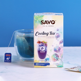 Trà savo cooling tea - trà túi lọc thảo mộc