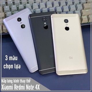 Nắp lưng kính thay thế cho Xiaomi Redmi Note 4X