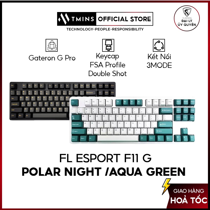 Bàn Phím Cơ FL- Esports F11G Pro Hàng Chính Hãng
