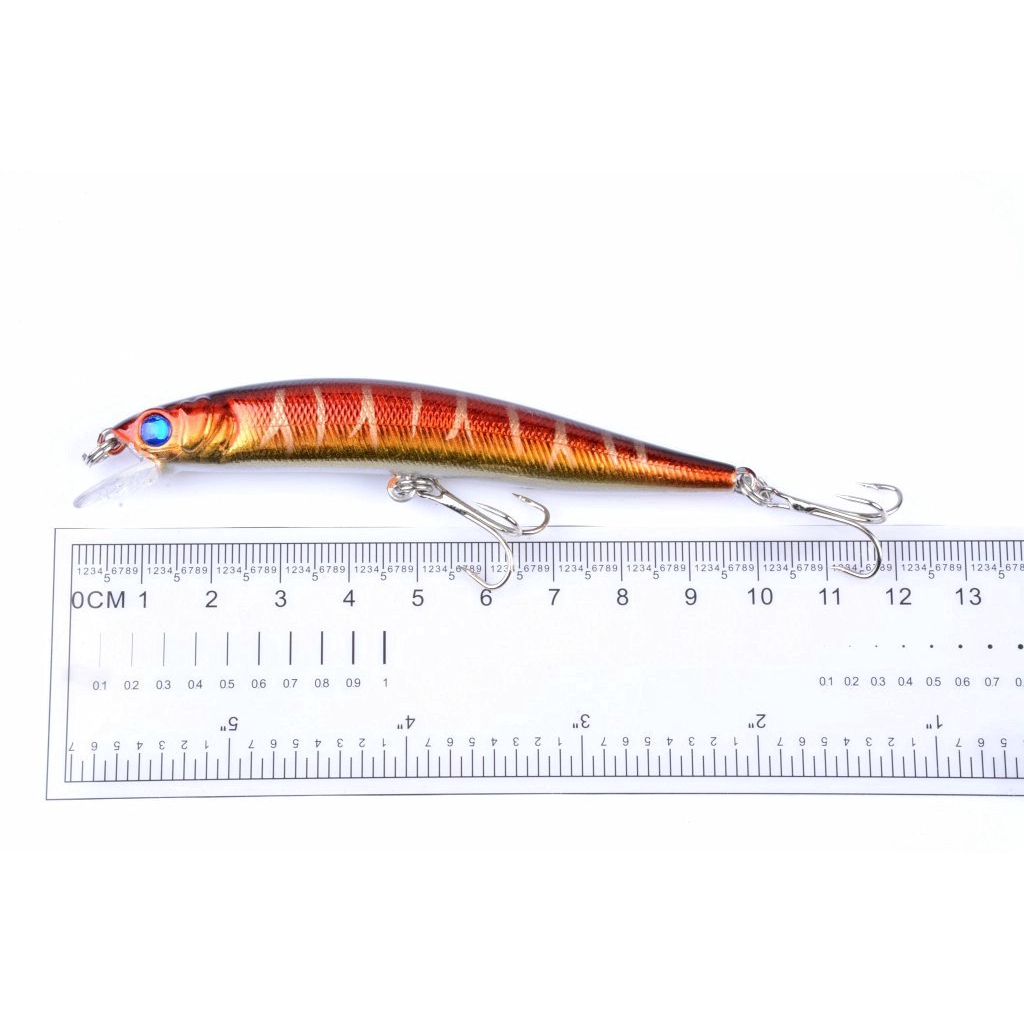 97mm/8.6g Minnow Sea Beach Fishing Lure With Hook Crankbait Wobbler Hard Bait Câu cá biển Mồi câu cá mồi Thức ăn cho cá