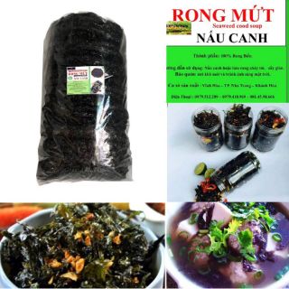 1kg rong cao nấu canh làm cháy tỏi keto das, thực dưỡng, Eat Clean