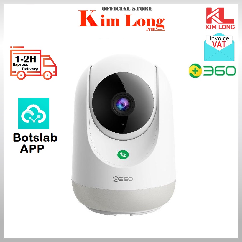 Camera IP quan sát Qihoo 360 P4 Pro 2K Ultra HD1296P I Qihoo 360 D806 FullHD 1080P - Phiên bản quốc tế