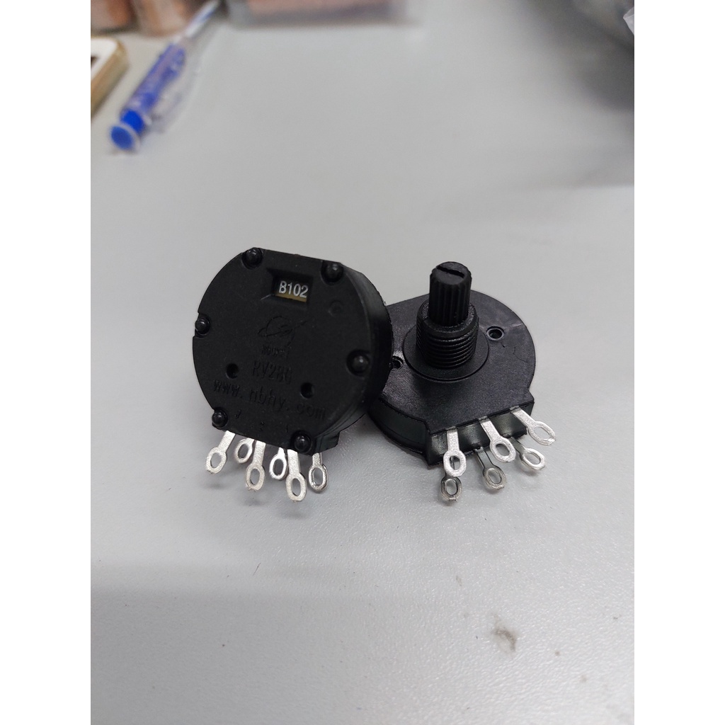 Chiết áp đôi 2 tầng máy hàn B102