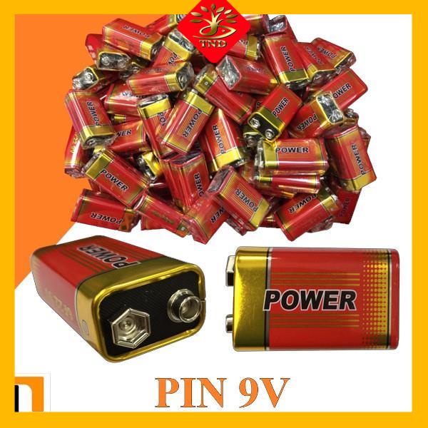 Pin 9V POWER dùng cho bộ test mạng, mic hát...cực bền,giá rẻ. PIN